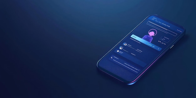 Contact detail view with activity history and follow-up reminders